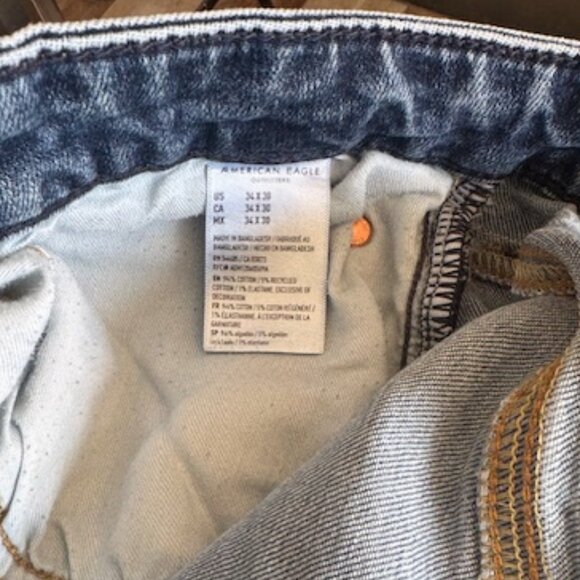 American Eagle Jeans AirFlex Mens 34 x 30 EUC - Picture 7 of 7